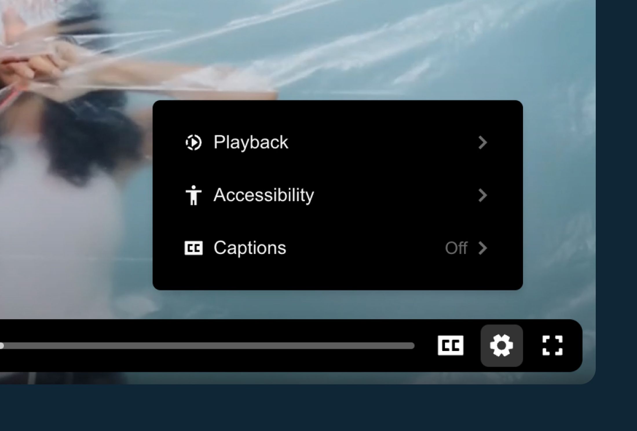 Accessibility for Videos on Websites