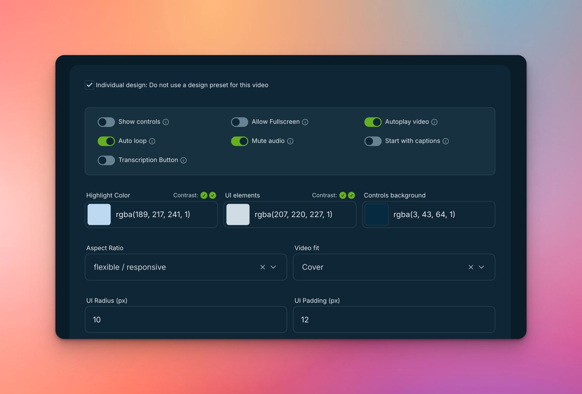 Autoplay Setup within the Ignite Backend