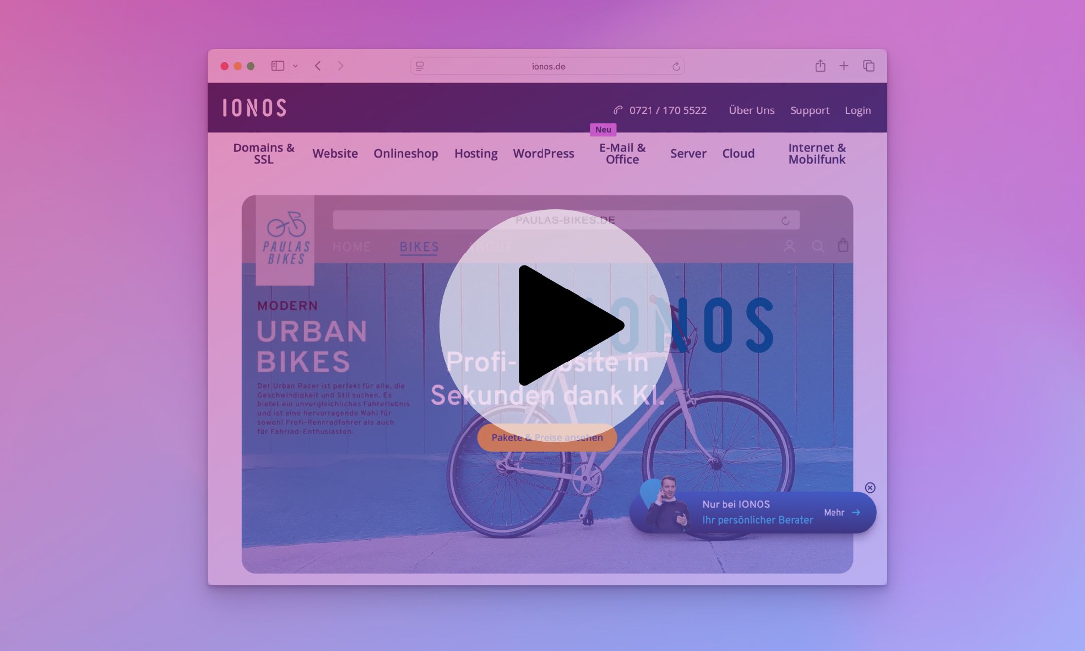Howto Videos for IONOS