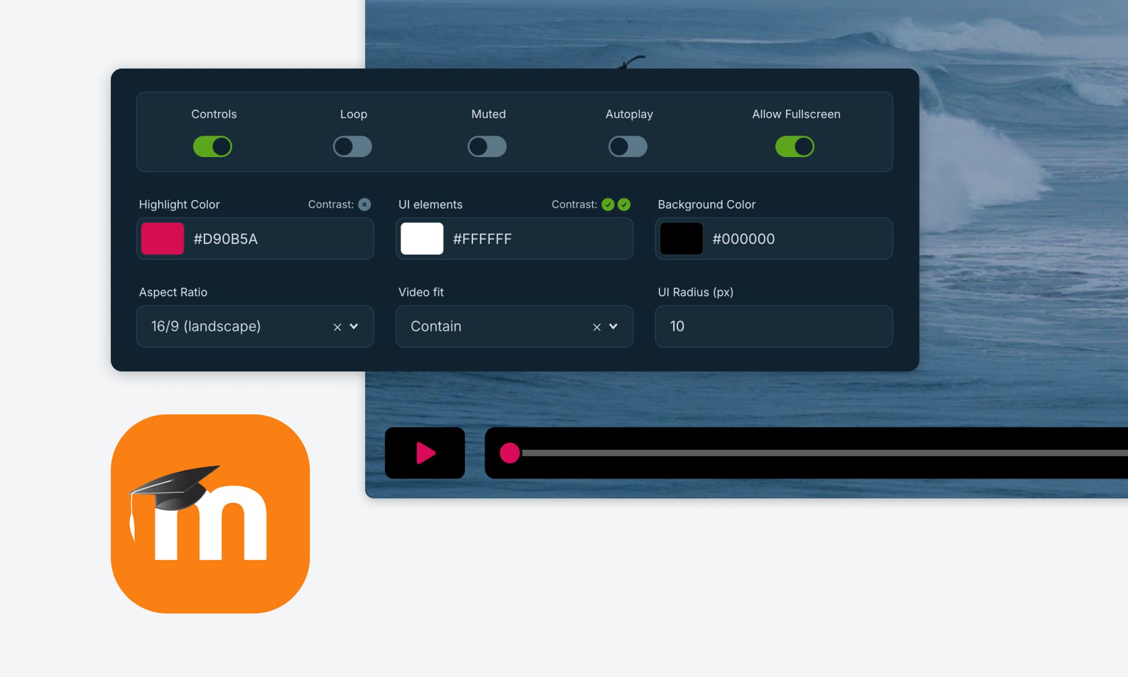 Integration of Videos into Moodle