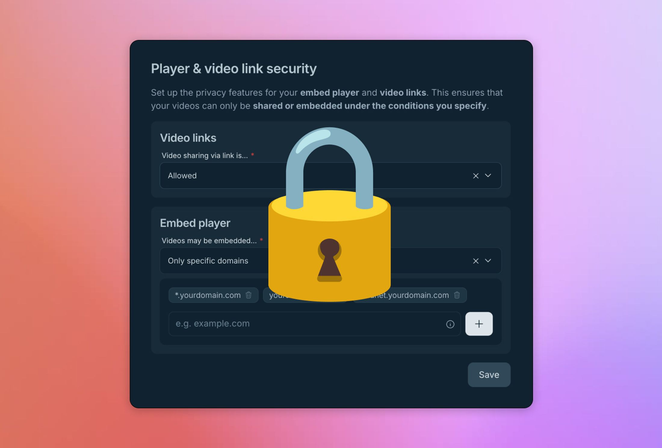 HowTo Video Security and Playback
