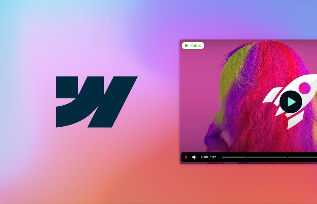 Webflow Video Hosting 