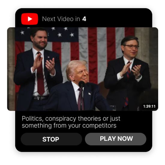 You can´t control youtubes recommendations