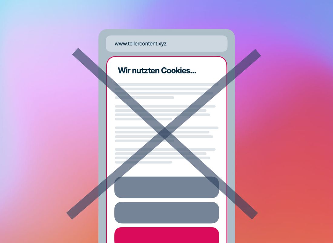 Best cookie banner design is no design at all