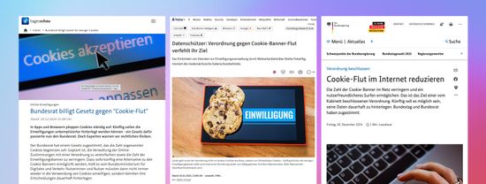 News on the new german cookie law