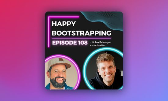 Jan Peiniger im Happy Bootrstrapping Podcast